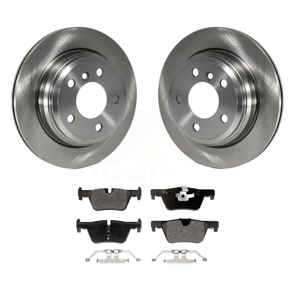 Kit de rotor de frein arrière et de plaquettes semi-métalliques pour BMW 328i xDrive 330i 320i 428i 328