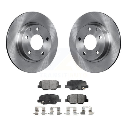 Kit de disques de frein à disque arrière et plaquettes semi-métalliques pour Mazda 3 Sport K8F-101958