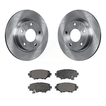 Kit de disques de frein à disque arrière et plaquettes semi-métalliques pour Mazda 3 Sport K8F-101959