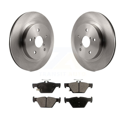 Kit de disques de frein à disque arrière et plaquettes semi-métalliques pour Subaru Outback WRX Legacy