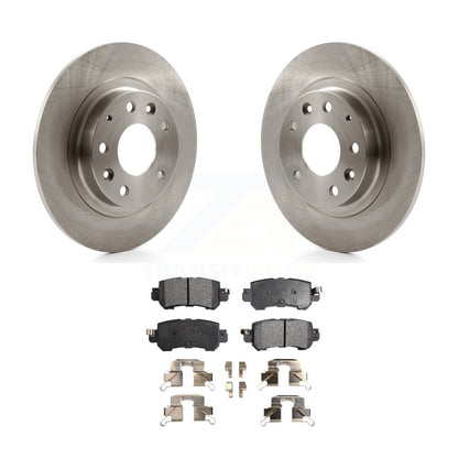 Kit de disques de frein à disque arrière et plaquettes semi-métalliques pour Mazda CX-3 2016-2018