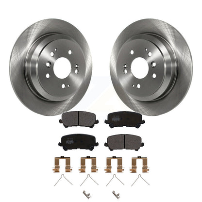 Rotor de frein à disque arrière et Kit de plaquettes semi-métalliques pour Honda Pilot Ridgeline Passpor