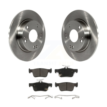 Kit de disques de frein à disque arrière et plaquettes semi-métalliques pour Honda Civic K8F-101968
