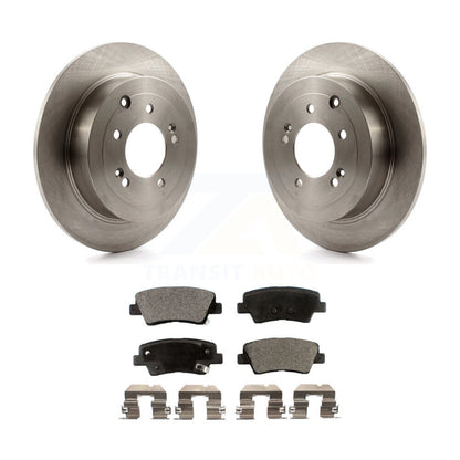 Rotors de frein à disque arrière et Kit de plaquettes semi-métalliques pour Hyundai Tucson Kia Sportag