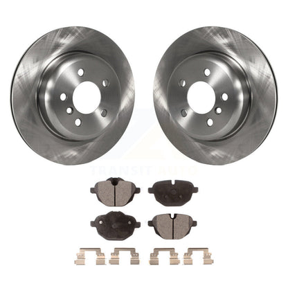 Rotors de frein à disque arrière et Kit de plaquettes semi-métalliques pour BMW 535i xDrive 528i 535d