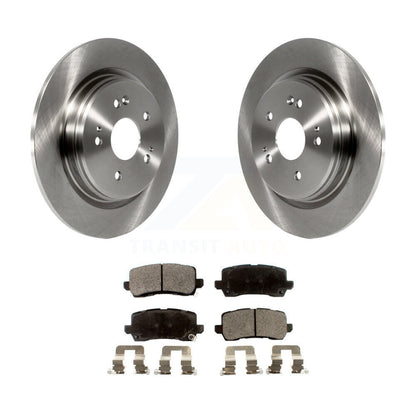 Kit de disques de frein à disque arrière et de plaquettes semi-métalliques pour Acura TLX 2015-2020