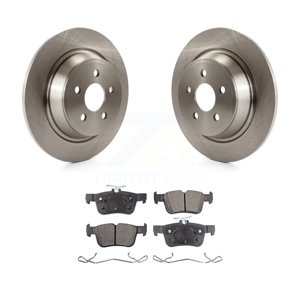 Kit de plaquettes semi-métalliques de Rotor de frein arrière, pour Ford Edge Fusion Lincoln Nautilus MK