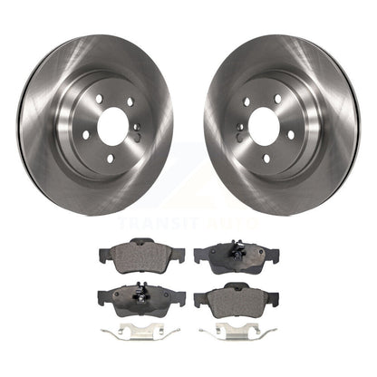 Rotors de frein arrière et Kit de plaquettes semi-métalliques pour Mercedes-Benz S550 S450 SL550 S35