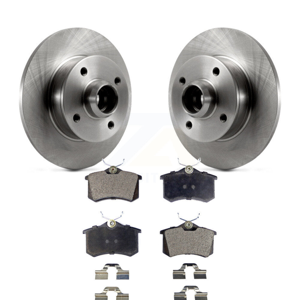 Kit de plaquettes de frein semi-métalliques pour Rotors de frein arrière, pour Volkswagen Golf Jetta Passat Corrad