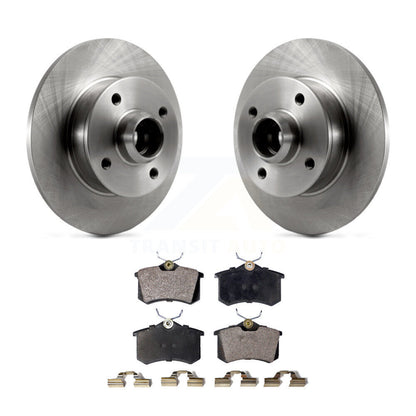 Ensemble de moyeu de Rotor de frein à disque arrière et Kit de plaquettes semi-métalliques pour Volkswagen Cabri