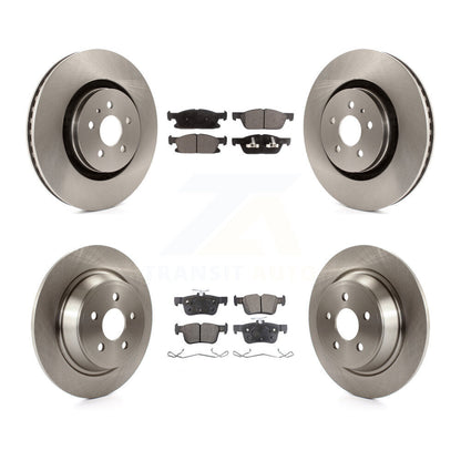 Kit de plaquettes de frein semi-métalliques pour Rotors de frein avant et arrière, pour Ford Edge Lincoln Nautilus MK