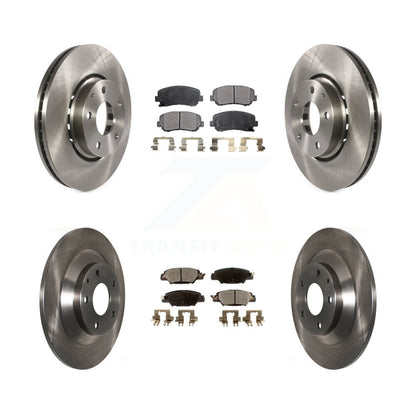 Kit de rotors de frein à disque avant et arrière et plaquettes semi-métalliques pour Mazda CX-5