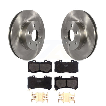 Rotor de frein à disque avant et Kit de plaquettes semi-métalliques pour Chevrolet Colorado GMC Canyo