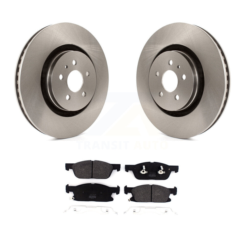Kit de plaquettes de frein semi-métalliques pour Rotors de frein avant, pour Ford Fusion Lincoln MKZ continenta
