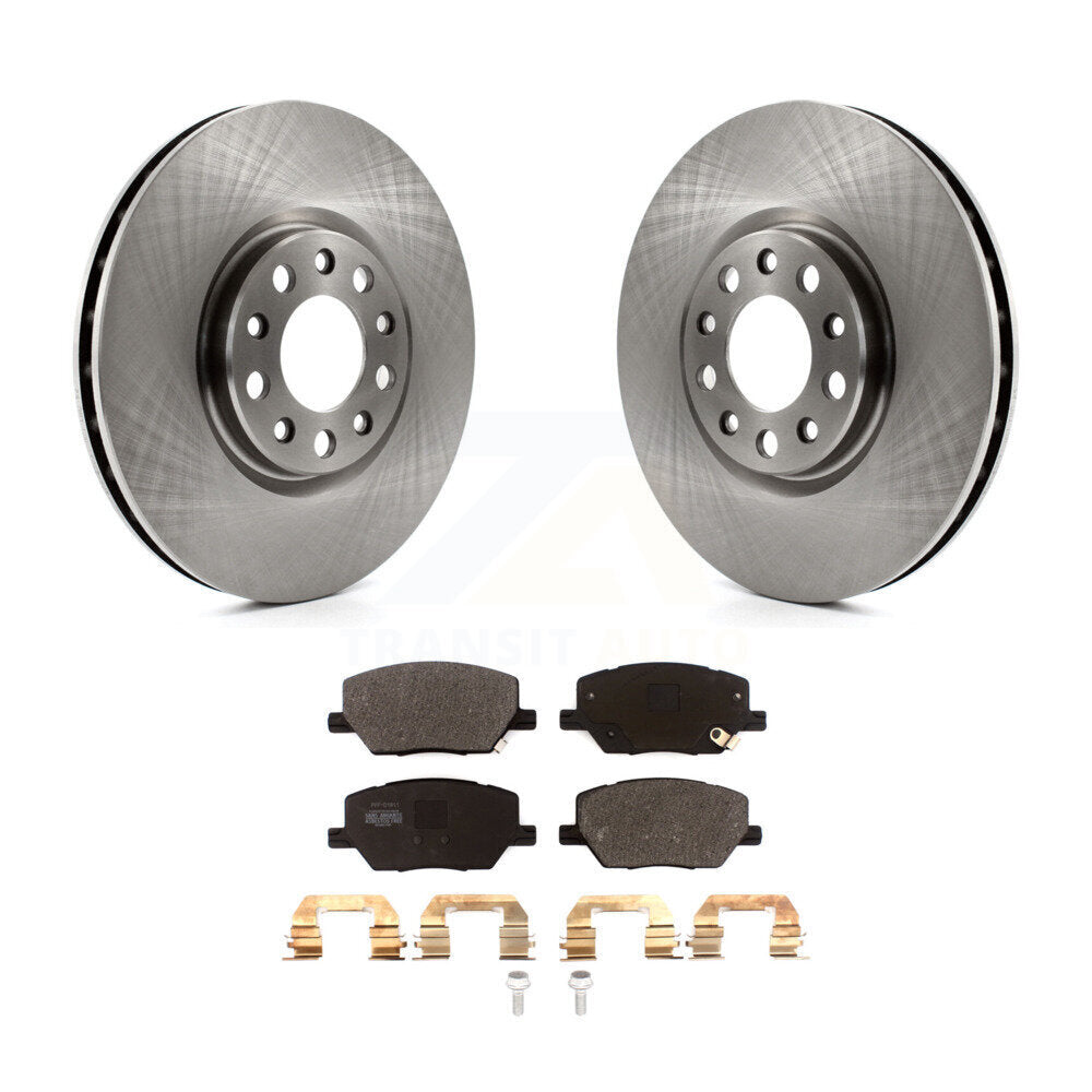 Kit de plaquettes semi-métalliques de Rotor de frein à disque avant, pour Jeep Compass Renegade Fiat 500