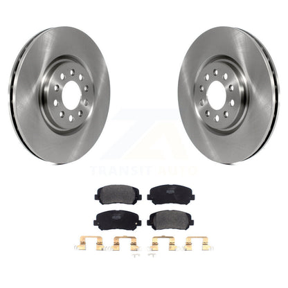 Rotors de frein à disque avant et Kit de plaquettes semi-métalliques pour Jeep Cherokee Chrysler 20