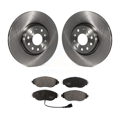 Rotor de frein à disque avant et Kit de plaquettes semi-métalliques pour Volkswagen GTI Arteon Audi A