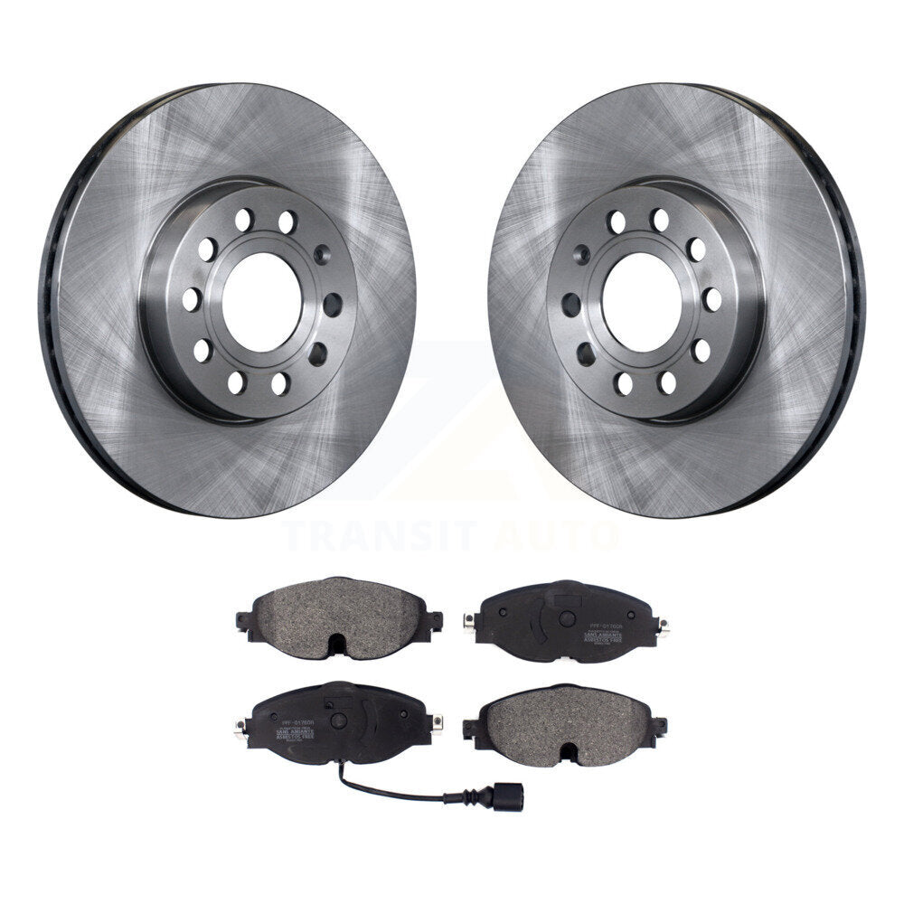 Kit de plaquettes de frein semi-métalliques pour Rotors de frein avant, pour Volkswagen Jetta Golf SportWagen A