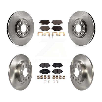 Rotors de frein à disque avant et arrière et Kit de plaquettes semi-métalliques pour Jeep Renegade Fiat 500