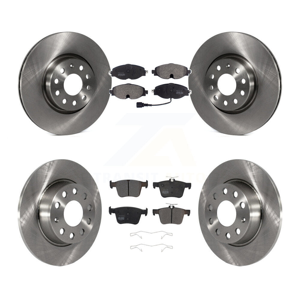 Kit de plaquettes semi-métalliques de Rotor de frein avant et arrière, pour Volkswagen Taos Audi A3 Quattr