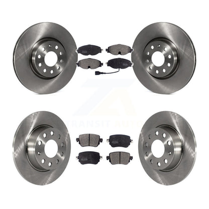 Kit de plaquettes de frein semi-métalliques pour disques de frein avant et arrière, pour Volkswagen Golf SportWagen GT