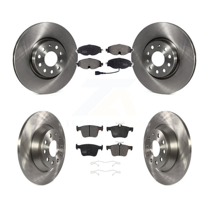 Kit de disques de frein à disque avant et arrière et plaquettes semi-métalliques pour Audi TT Quattro