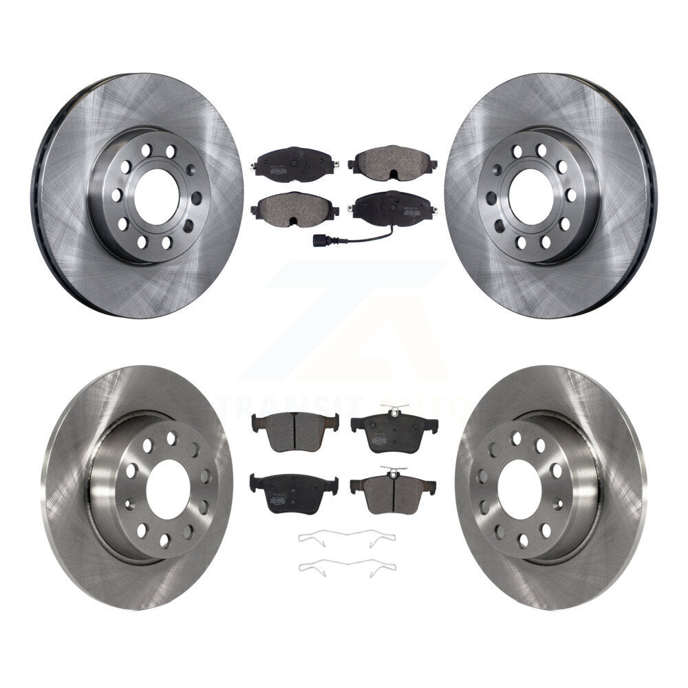 Kit de plaquettes semi-métalliques de Rotor de frein avant et arrière, pour Volkswagen Taos Audi A3 Quattr