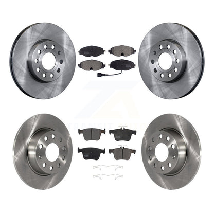 Kit de plaquettes semi-métalliques de Rotor de frein avant et arrière, pour Volkswagen Taos Audi A3 Quattr