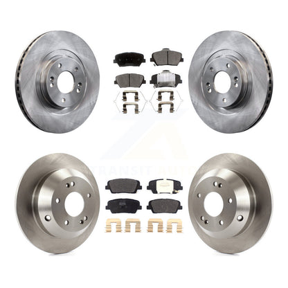 Rotors de frein avant arrière et Kit de plaquettes semi-métalliques pour Kia Sorento Hyundai Santa F