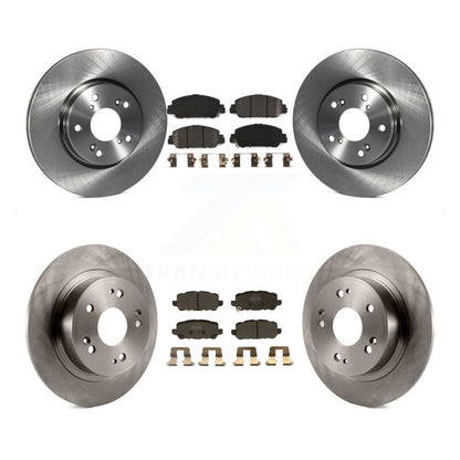 Kit de rotors de frein à disque avant et arrière et plaquettes semi-métalliques pour Honda HR-2016-2022