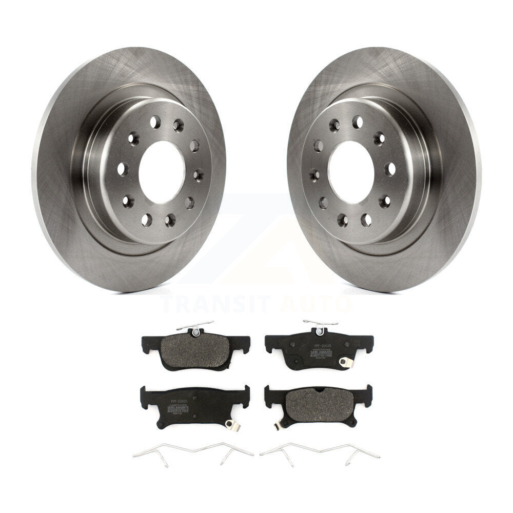 Kit de disques de frein à disque arrière et plaquettes semi-métalliques pour Buick Envision K8F-102592