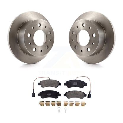Rotor de frein à disque arrière et Kit de plaquettes semi-métalliques pour Ram ProMaster 2500 3500 150