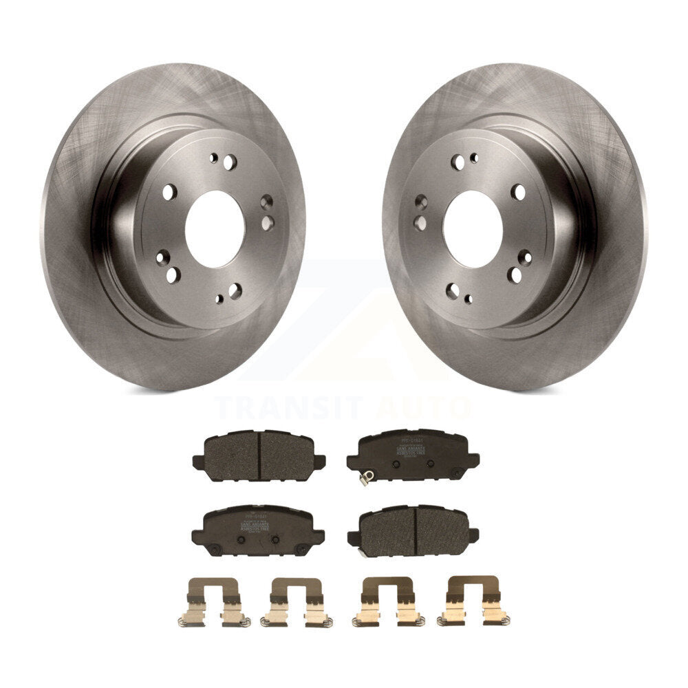 Kit de disques de frein à disque arrière et plaquettes semi-métalliques pour Honda HR-V 2016-2022