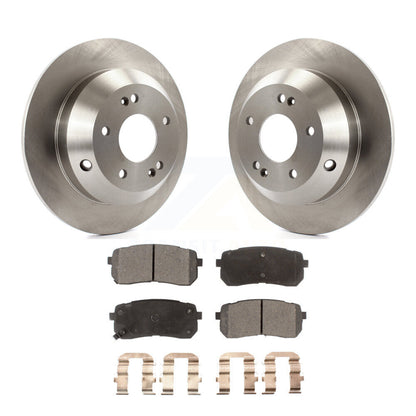 Kit de disques de frein à disque arrière et plaquettes semi-métalliques pour Kia Sedona 2015-2021