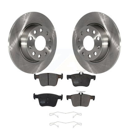 Rotors de frein arrière et Kit de plaquettes semi-métalliques pour Volkswagen Taos Audi A3 Quattro T