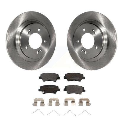 Kit de disques de frein à disque arrière et plaquettes semi-métalliques pour Hyundai Ioniq Kia Niro