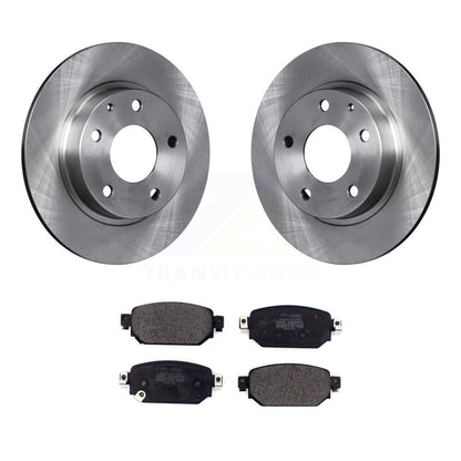 Kit de disques de frein à disque arrière et plaquettes semi-métalliques pour Mazda 3 CX-3 Sport