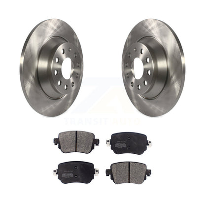 Kit de disques de frein à disque arrière et plaquettes semi-métalliques pour Audi Q3 Quattro 2016-2018