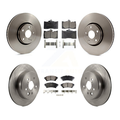 Kit de plaquettes de frein semi-métalliques pour rotors de frein avant et arrière (6 pièces) pour Lexus IS350 IS300 IS200