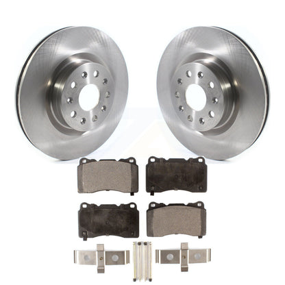 Kit de disques de frein à disque avant et plaquettes semi-métalliques pour Cadillac CTS CT6
