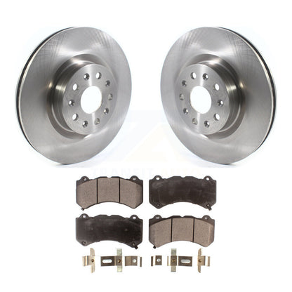 Kit de disques de frein à disque avant et plaquettes semi-métalliques pour Cadillac CTS K8F-102640