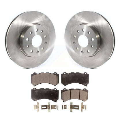 Kit de disques de frein à disque avant et plaquettes semi-métalliques pour Chevrolet Camaro LT LS