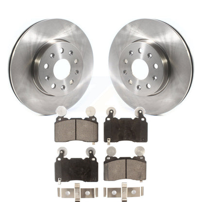 Rotor de frein à disque avant et Kit de plaquettes semi-métalliques pour Cadillac CTS Chevrolet Camar