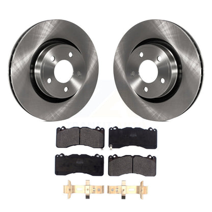 Kit de plaquettes semi-métalliques de rotor de frein avant pour Ford Mustang 2015 avec frein Brembo
