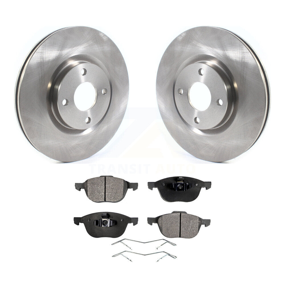 Kit de disques de frein à disque avant et de plaquettes semi-métalliques pour Ford EcoSport 2018-2022