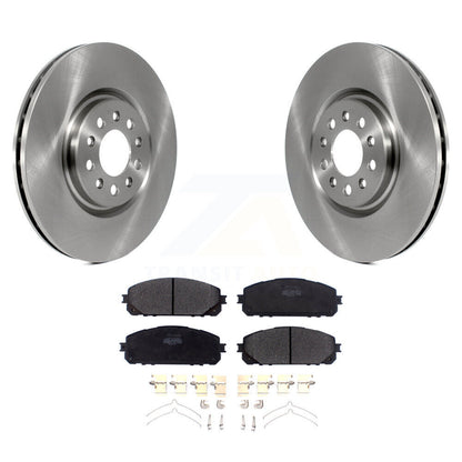 Kit de disques de frein à disque avant et plaquettes semi-métalliques pour Jeep Cherokee K8F-102654