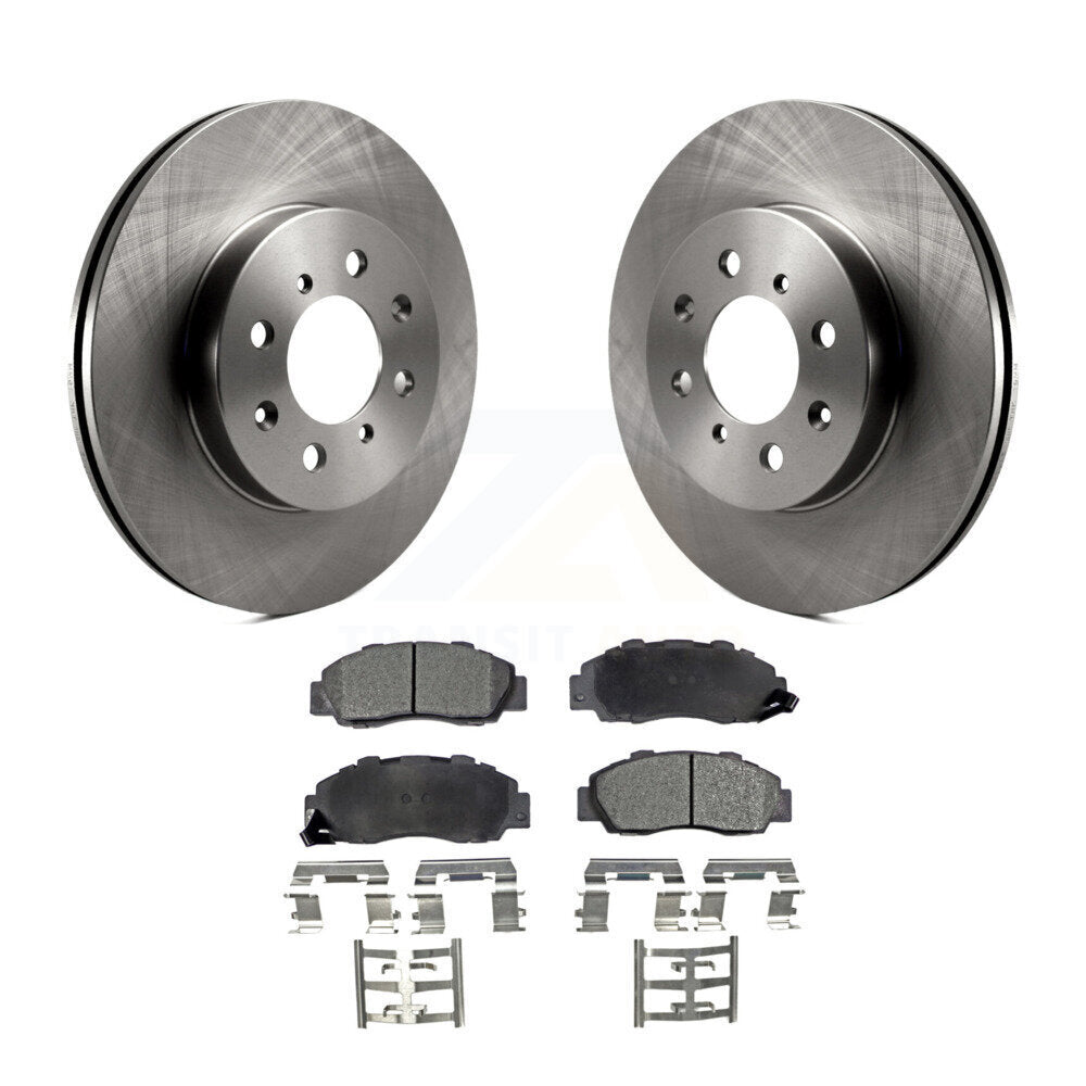 Rotors de frein à disque avant et kit de plaquettes semi-métalliques pour Acura Integra GS-1992-1993