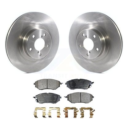 Kit de rotor de frein avant et de plaquettes semi-métalliques pour Subaru Legacy 3.0 R 2009 avec 3.0