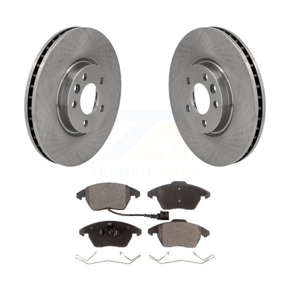 Kit disques de frein à disque avant et plaquettes semi-métalliques pour Volkswagen CC K8F-102663