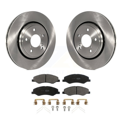 Kit de rotors de frein à disque avant et de plaquettes semi-métalliques pour Honda Odyssey 2018-2023